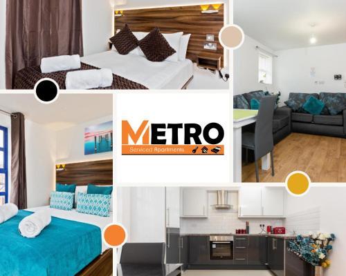 Book Today At Metro Serviced Apartments Bedford - Metro House ,free Wifi, Bedford, 