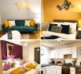 Fru Luxury Stays Serviced Accommodation -city Star- Manchester 2 Bedroom Free Gated Parking & Wi