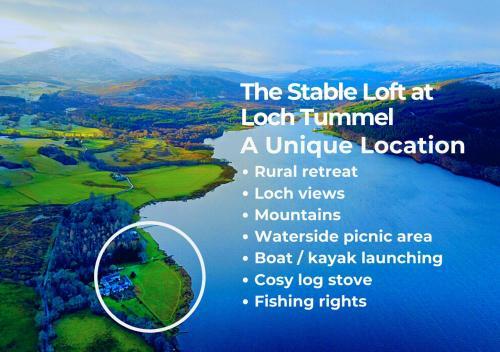 The Stable Loft At Loch Tummel, Foss, 